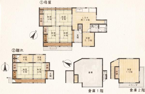 伊賀市諏訪の中古一戸建て