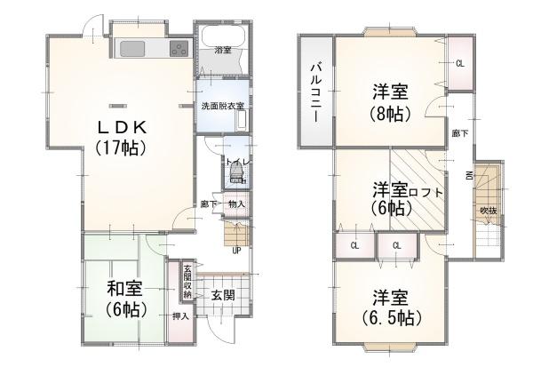 栗東市下戸山の中古一戸建て