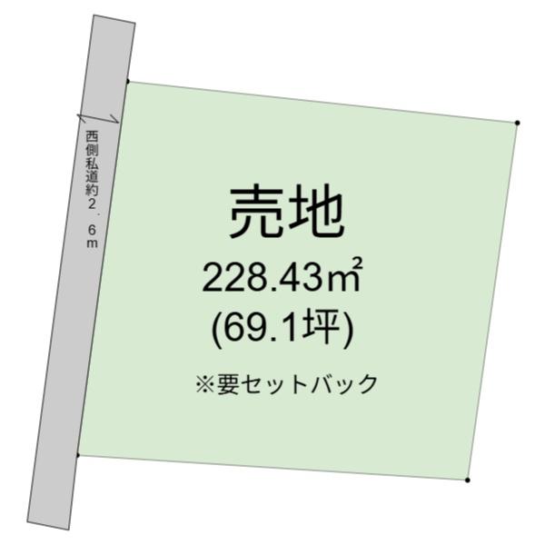 宮崎市大塚町天神後の土地