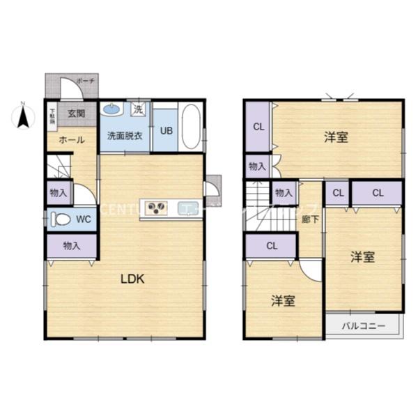 宮崎市月見ケ丘２丁目の中古一戸建て