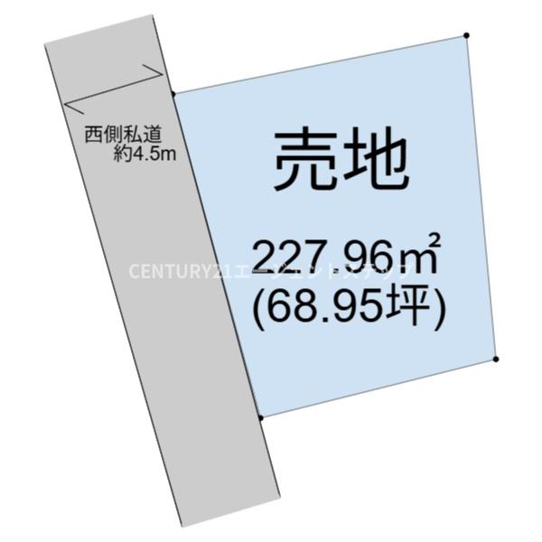 下北方町塚原土地