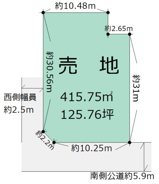 中津瀬町土地