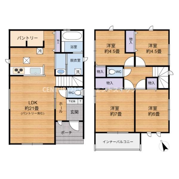 大塚町小原田　C号棟　新築