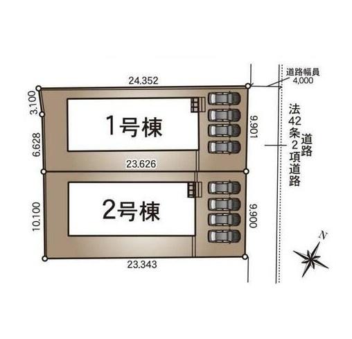 都城市山之口町花木第3　2号棟　新築