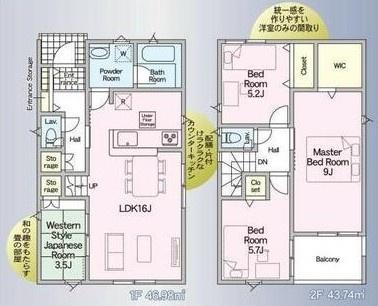 宮崎市下北方町横小路の新築一戸建