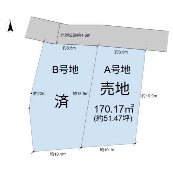 宮崎市大字本郷北方の土地