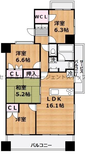 コアマンションリバーサイド橘公園通り