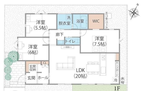 FelidiaGarden佐土原町下田島6号棟　新築