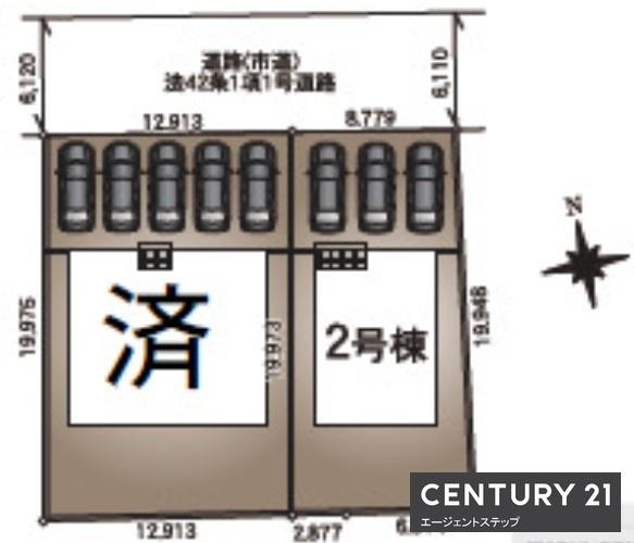 クレイドルガーデン都城市若葉町第2　2号棟　新築