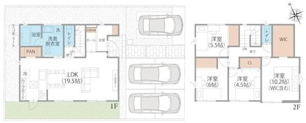 FelidiaGarden恒久南3丁目2期2号棟　新築