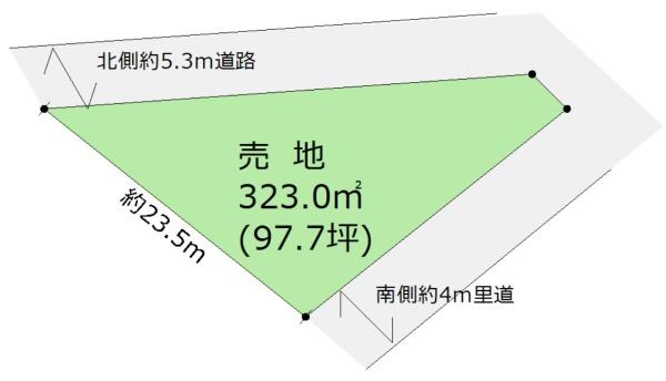 大島町山田ヶ窪土地