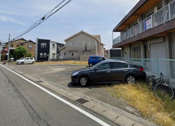 宮崎市大島町山田ケ窪の土地(前面道路含む現地写真)