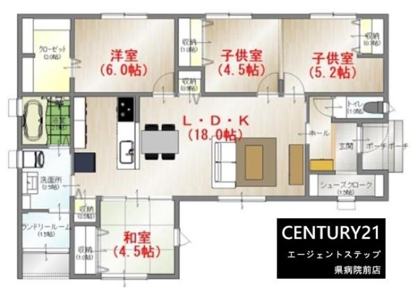 三股町9B　新築