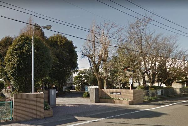 都城市志比田町の土地(都城市立小松原中学校)