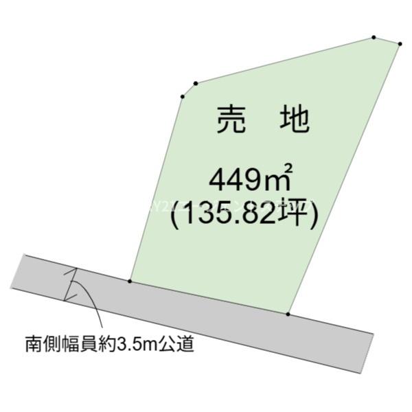 大字北高鍋土地
