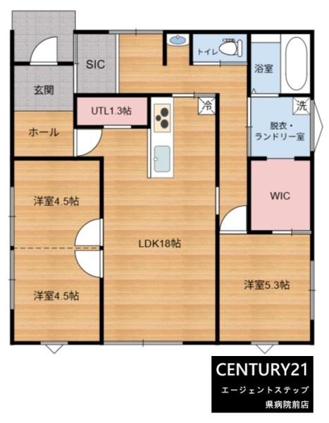 清武町岡3丁目平屋モデル　新築