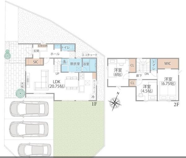 FelidiaGarden佐土原町下田島1号棟　新築