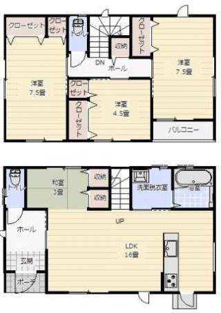 谷川2丁目モデル　新築