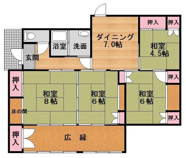 宮崎市大塚町宮田の中古一戸建て