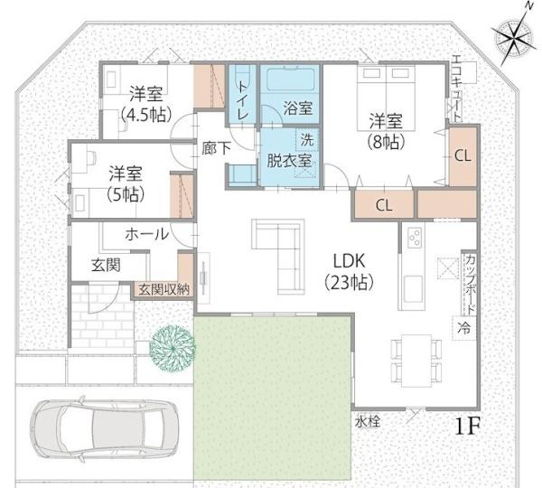 FelidiaGarden佐土原町下田島5号棟　新築