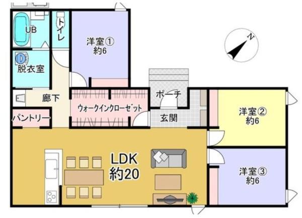 都城市都原町　新築