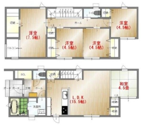 都城市太郎坊新築A号棟