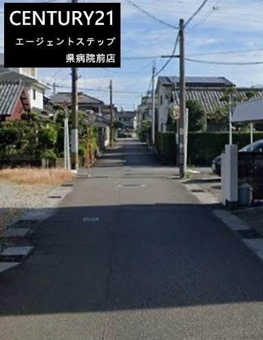 クレイドルガーデン永楽町第4 2号棟 新築(前面道路含む現地写真)