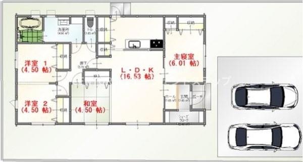 都城　下川東B　新築