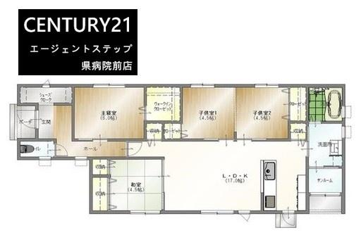 都城市五十町3B　新築