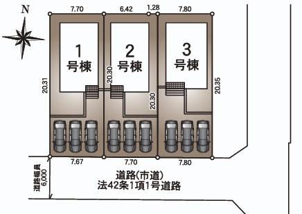 クレイドルガーデン祇園第3　新築　1号棟