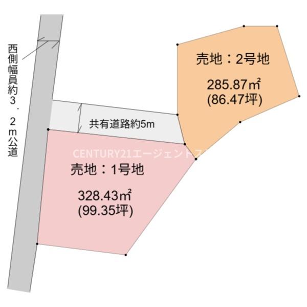 都城市東町　2号地　土地