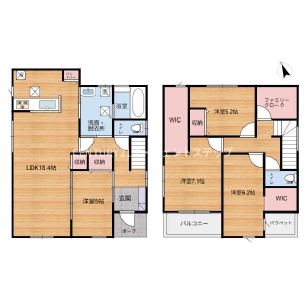 下北方町上田々1期2号棟　新築