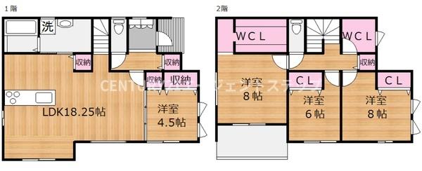 月見ヶ丘2丁目1期2号棟　新築