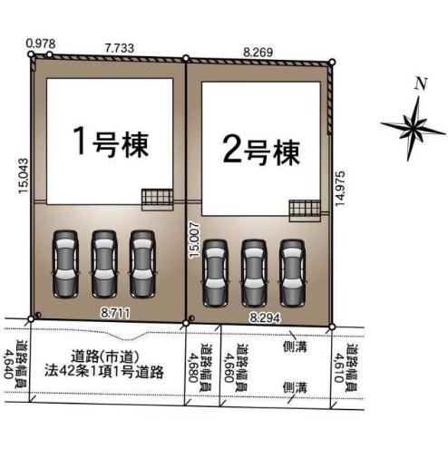 クレイドルガーデン本郷北方第3-1号棟　新築