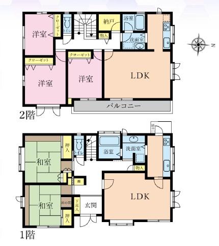 八王子市南陽台３丁目の中古一戸建て