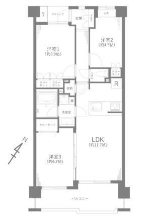 アンビシャスパーク京王堀之内　４階