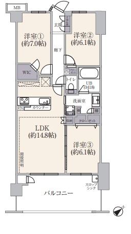 ソルグランデメイツ多摩境オレンジコート