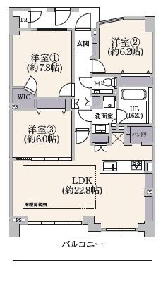 パークフィーネ南大沢４番館　８階
