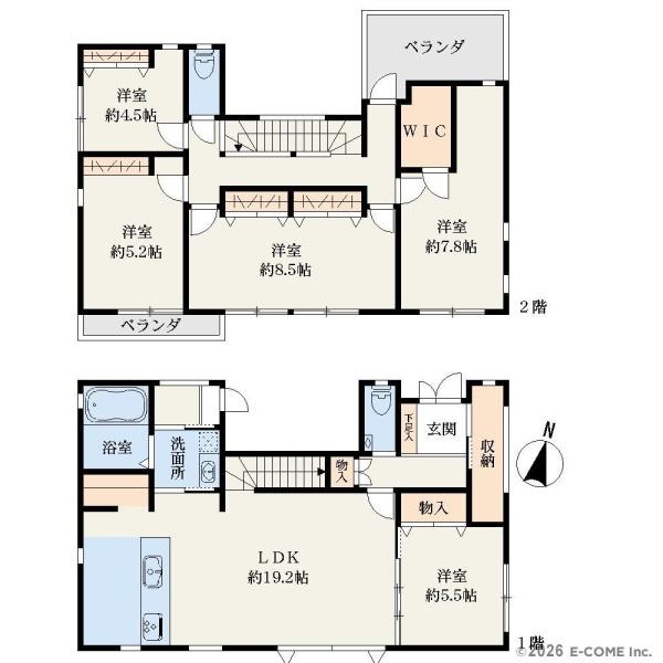 【中古住宅】八王子市北野台１丁目３期