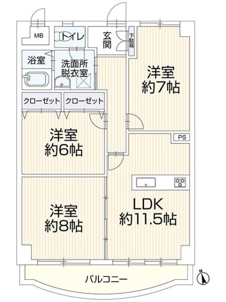 クレール・ボア７階
