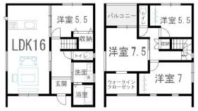 東唐津小学校西1