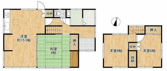 鏡　中古戸建