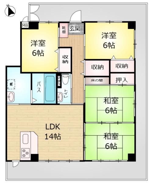 マンション船宮