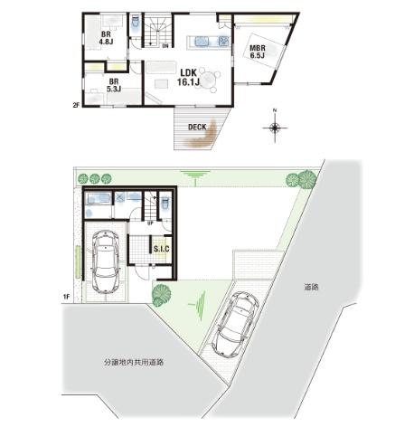 高槻市浦堂本町　新築戸建　4号地