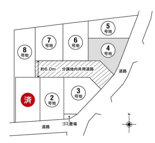 高槻市浦堂本町　中古戸建　4号地