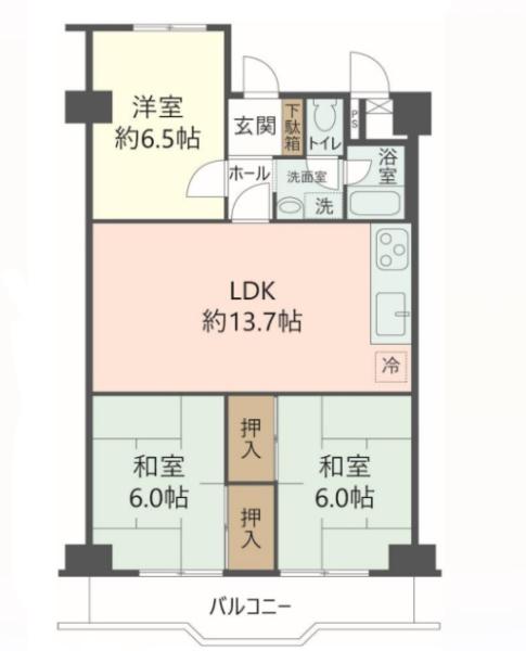 東茨木ハイタウン白川高層住宅６号棟