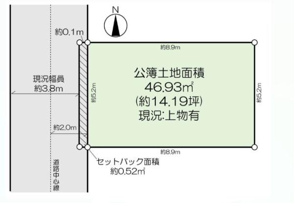 茨木市鮎川１丁目の土地