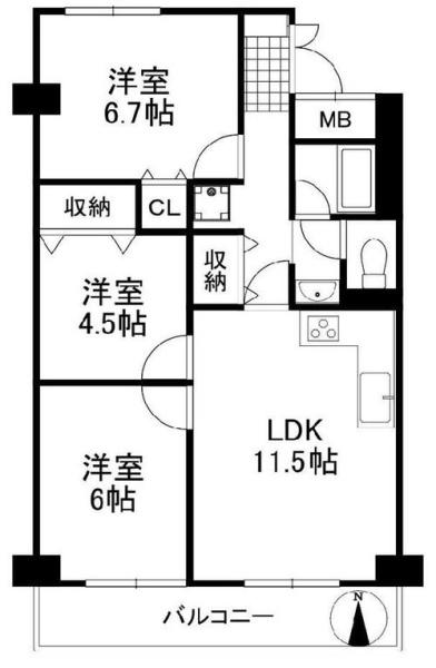 グリーンタウン茨木６番館