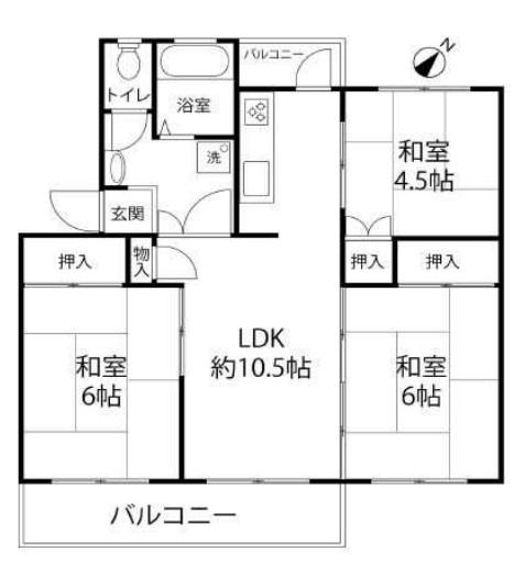 茨木郡山A住宅　A-24棟