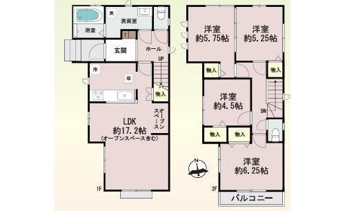 高槻市安岡寺町1丁目　新築戸建　1号棟